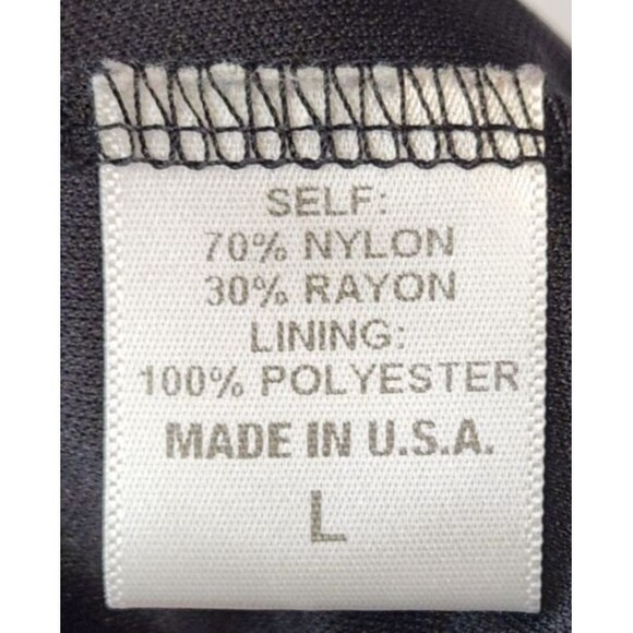 Black Sheer Lace Layered Tank Top Bobeau Size Large Dark Academia Gothic Y2k - Picture 5 of 9